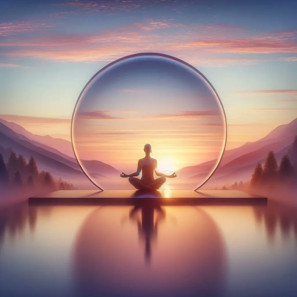 Clarity of a calm mind